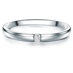 Ring Sterling Silber Topas weiß