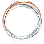 Ring Sterling Silber bi-Color