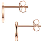 Ohrstecker Sterling Silber roségold