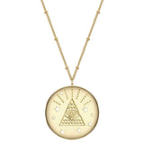 Kette mit Anhänger Sterling Silber gelbgold