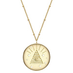 Kette mit Anhänger Sterling Silber gelbgold