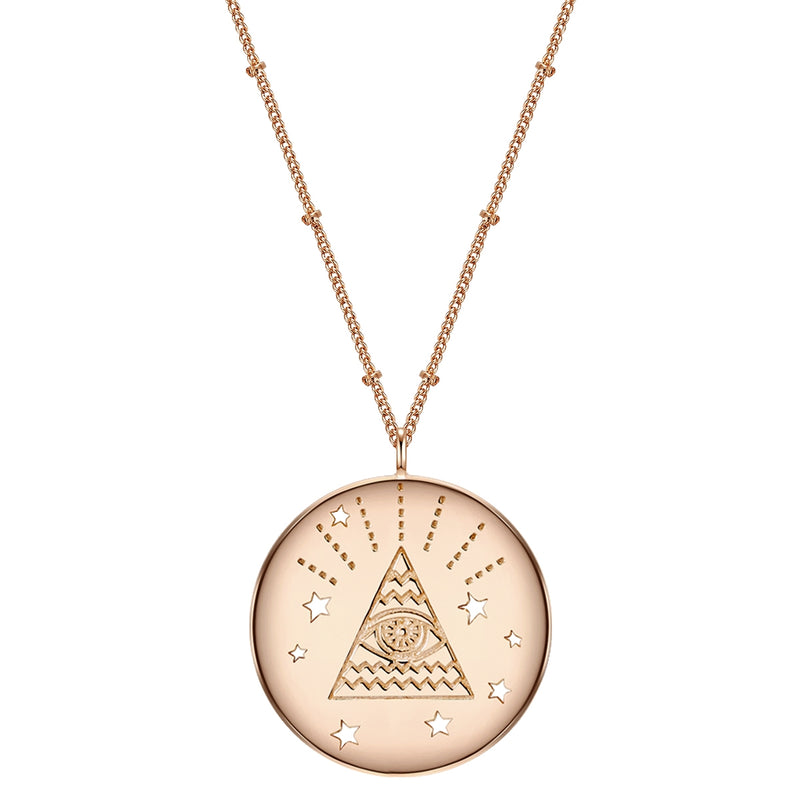 Kette mit Anhänger Sterling Silber roségold