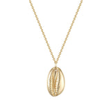 Kette mit Anhänger Sterling Silber gelbgold