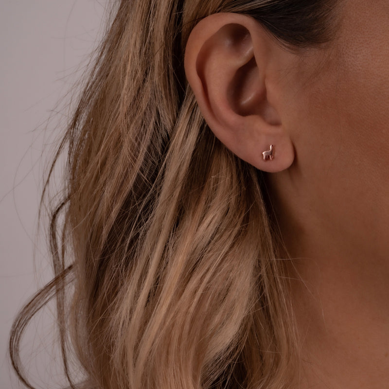 Ohrstecker Sterling Silber roségold