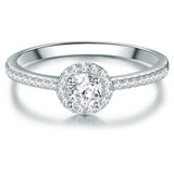 Ring Sterling Silber Zirkonia weiß