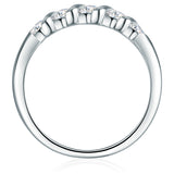 Ring Sterling Silber Zirkonia weiß