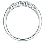 Ring Sterling Silber Zirkonia weiß