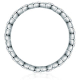 Ring Sterling Silber Zirkonia weiß