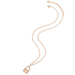 Kette mit Anhänger Sterling Silber roségold