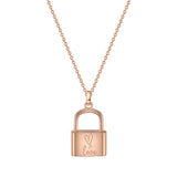 Kette mit Anhänger Sterling Silber roségold