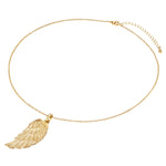 Set (Kette+Ohrhänger) gelbgold