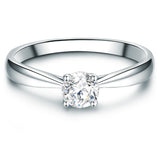 Ring Sterling Silber Zirkonia weiß
