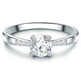 Ring Sterling Silber Zirkonia weiß