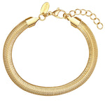 Armband Edelstahl gelbgold