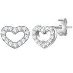 Ohrstecker Sterling Silber Topas weiß