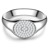 Ring Sterling Silber Zirkonia weiß