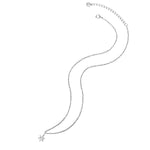 Kette mit Anhänger Sterling Silber Zirkonia weiß