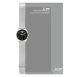 Herren Chronograph silber Edelstahl silber
