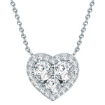 Kette Sterling Silber Zirkonia weiß