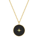 Kette Sterling Silber gelbgold Opal (synth.)