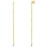 Ohrstecker Sterling Silber gelbgold Opal (synth.)