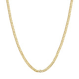 Kette Sterling Silber gelbgold Zirkonia weiß