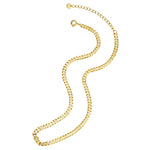 Kette Sterling Silber gelbgold Zirkonia weiß