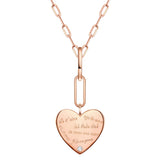 Kette Sterling Silber roségold Zirkonia weiß