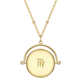 Kette Sterling Silber gelbgold Zirkonia weiß