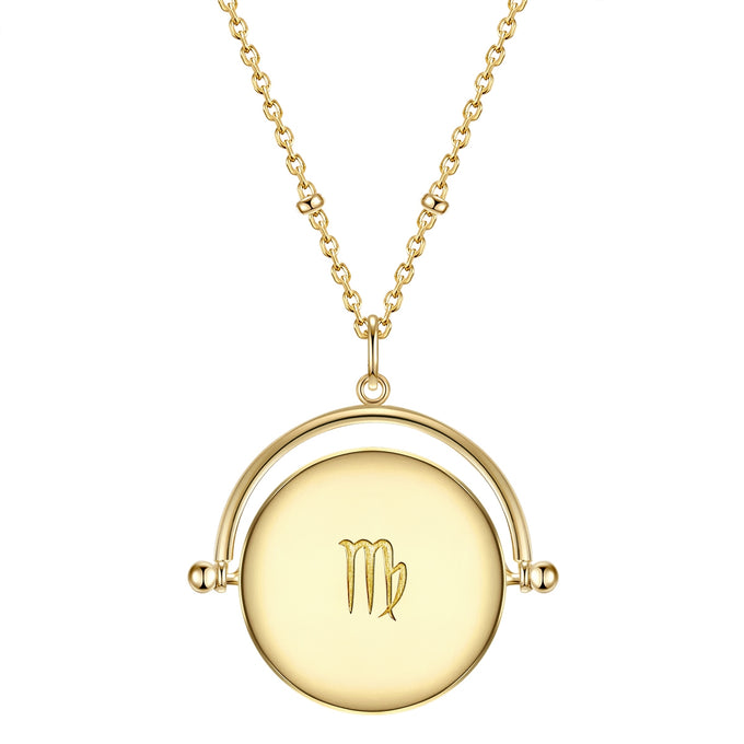 Kette Sterling Silber gelbgold Zirkonia weiß