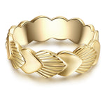 Ring Sterling Silber gelbgold