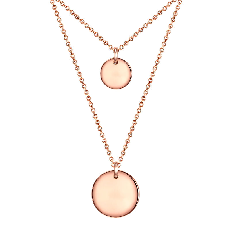 Kette mit Anhänger Sterling Silber roségold