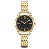 Damen Quarzuhr gelbgold Edelstahl gelbgold