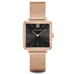 Damen Quarzuhr roségold Edelstahl roségold