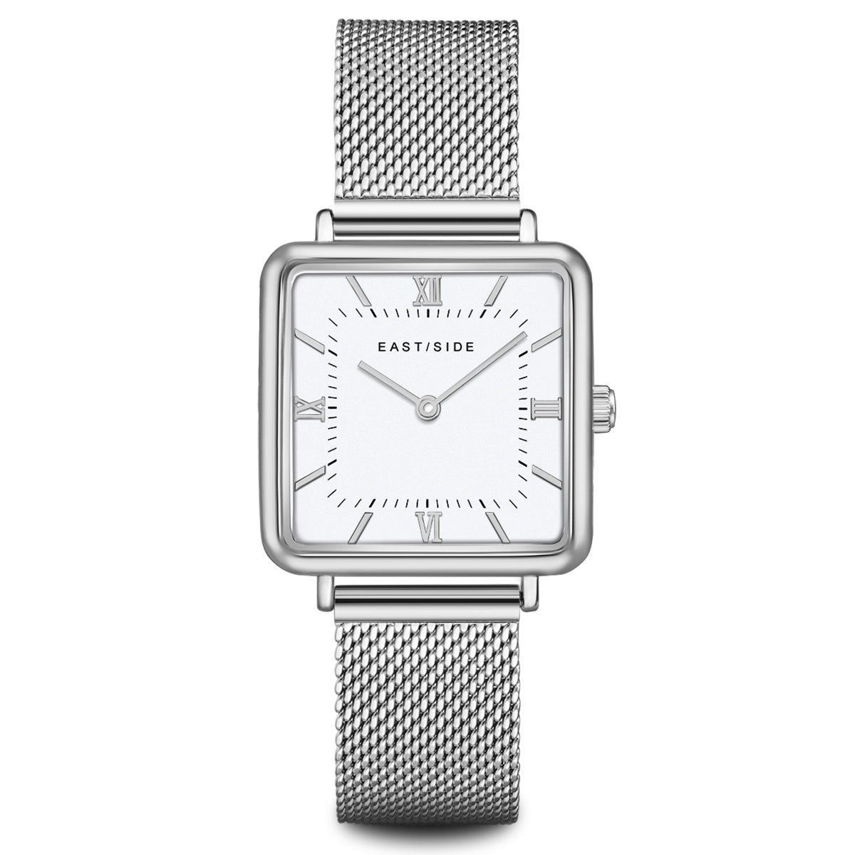 Damen Quarzuhr silber Edelstahl silber