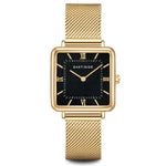 Damen Quarzuhr gelbgold Edelstahl gelbgold