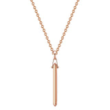 Kette mit Anhänger Sterling Silber roségold