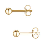 Ohrstecker Sterling Silber gelbgold