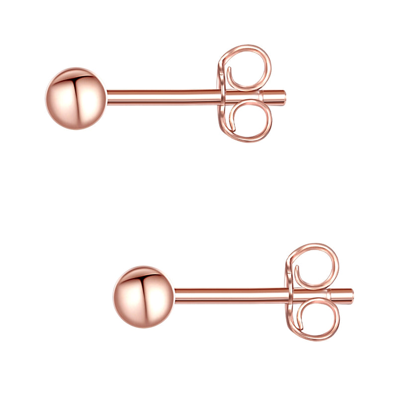 Ohrstecker Sterling Silber roségold