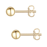Ohrstecker Sterling Silber gelbgold