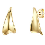 Ohrstecker Sterling Silber gelbgold