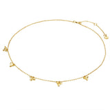 Kette Sterling Silber gelbgold