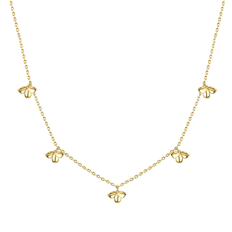 Kette Sterling Silber gelbgold
