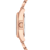 Damen Quarzuhr roségold Edelstahl roségold