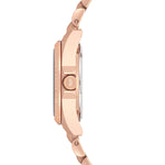 Damen Quarzuhr roségold Edelstahl roségold
