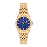 Damen Quarzuhr gelbgold Edelstahl gelbgold