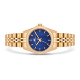 Damen Quarzuhr gelbgold Edelstahl gelbgold