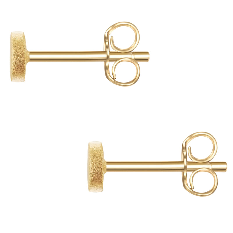 Ohrstecker Sterling Silber gelbgold