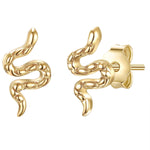 Ohrstecker Sterling Silber gelbgold