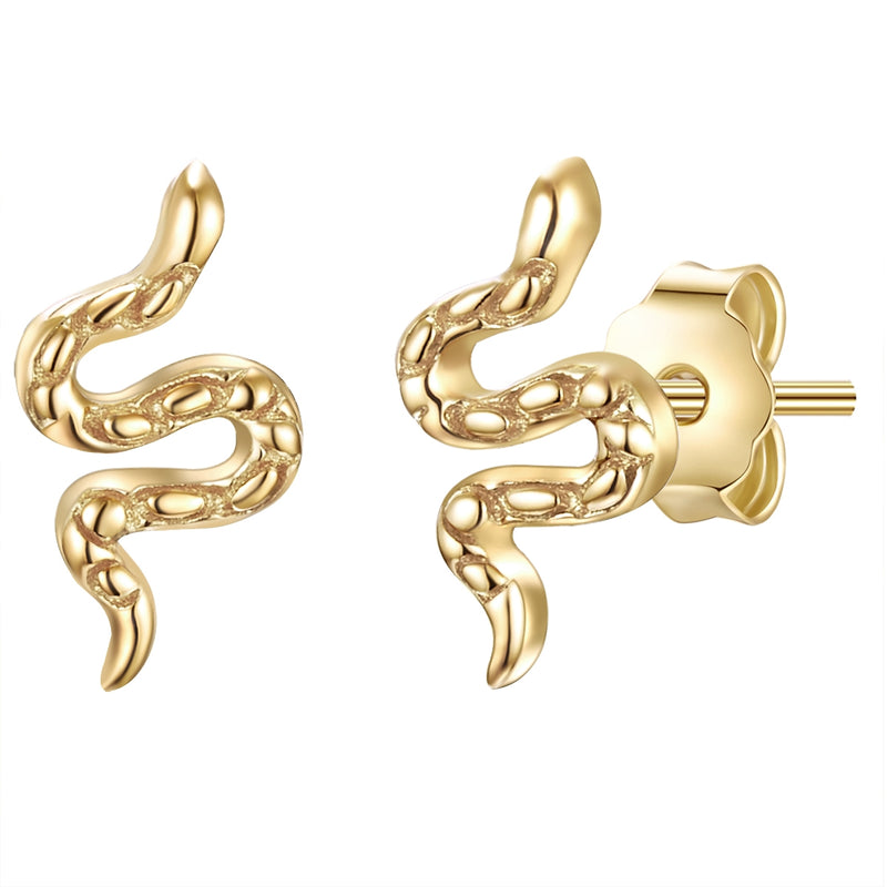 Ohrstecker Sterling Silber gelbgold